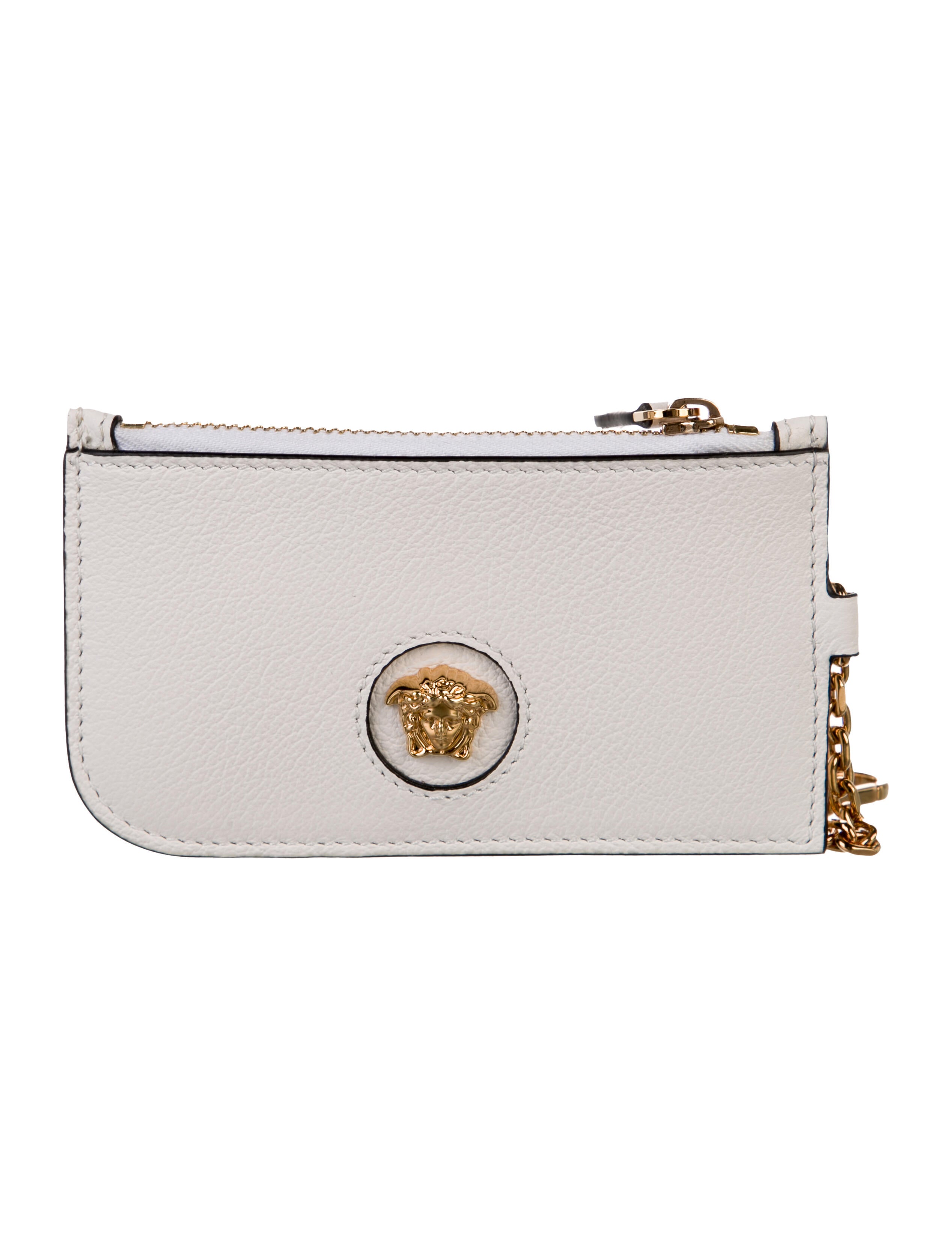 Versace Medusa Insignia Leather Wallet