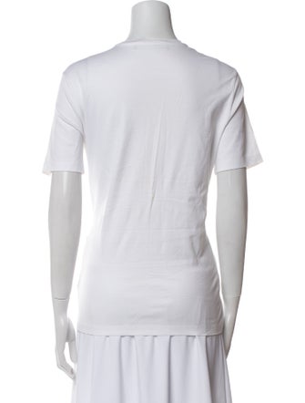 Versace Graphic Print Crew Neck T-Shirt