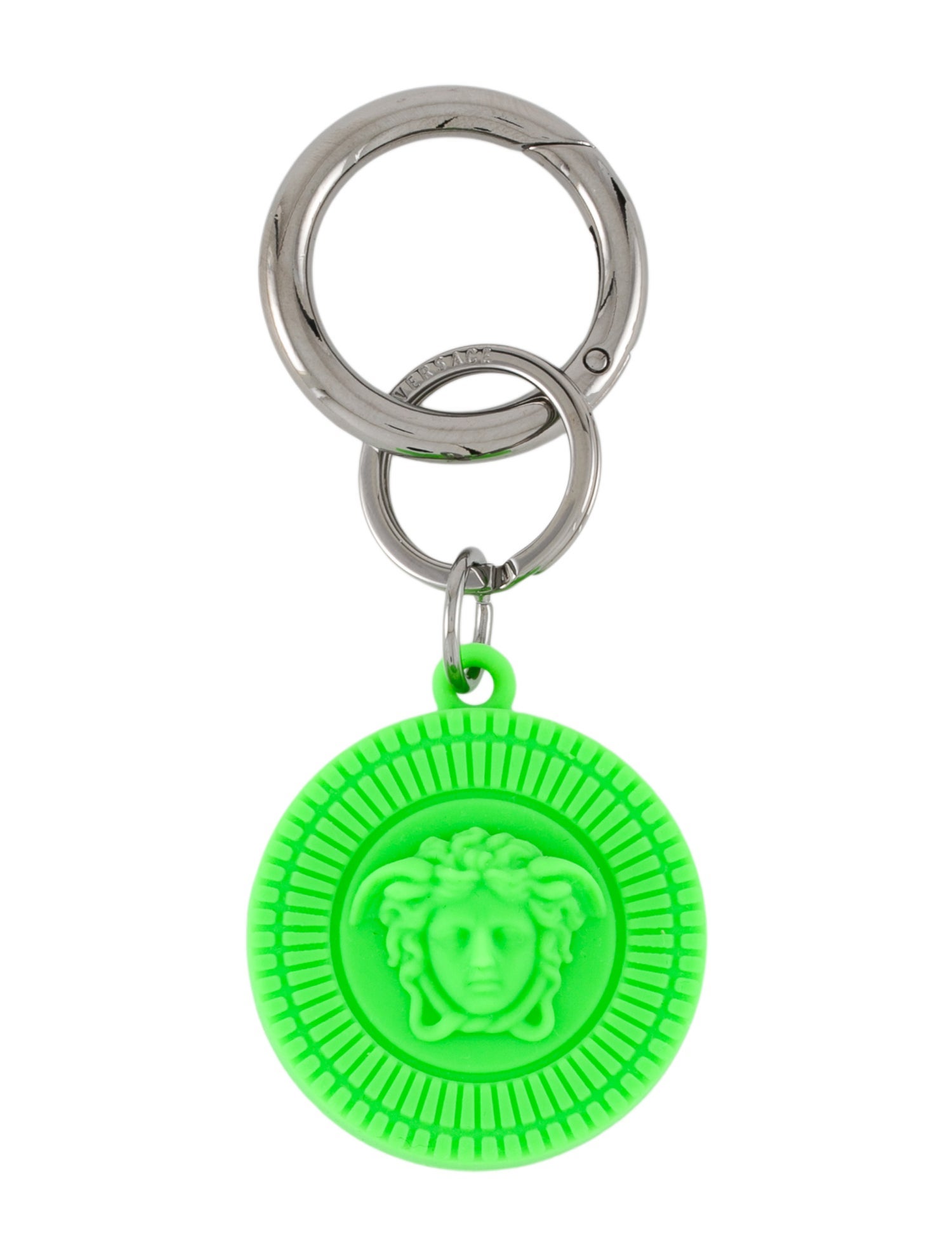 Versace Rubber Medusa Insignia Keychain