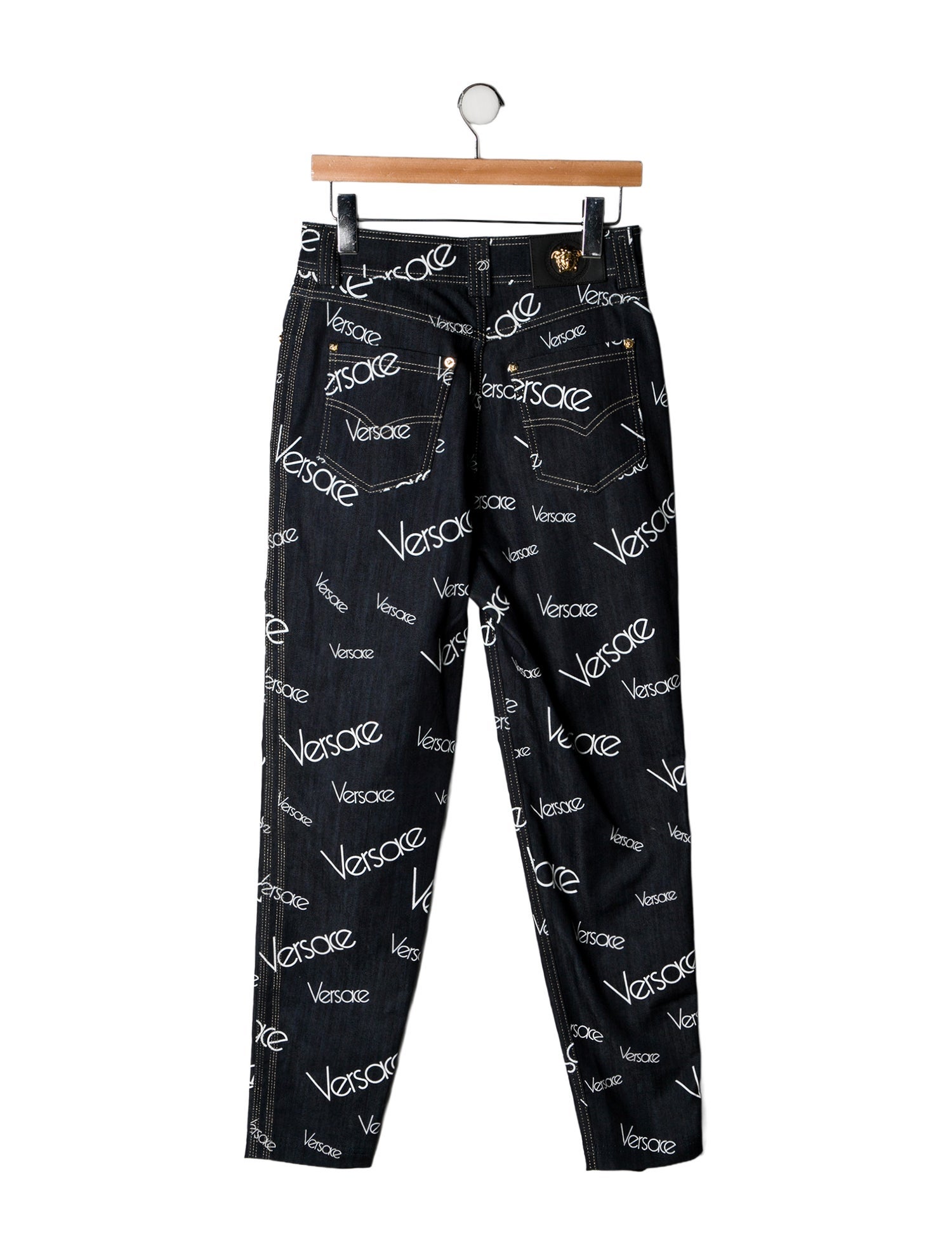 Versace High-Rise Skinny Leg Jeans w/ Tags