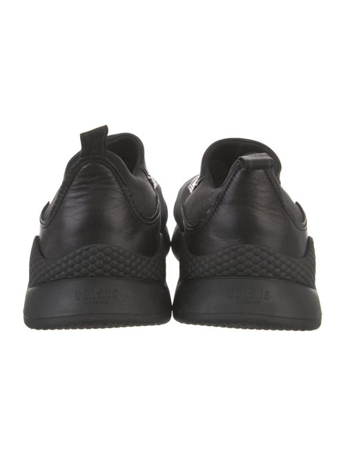 Versace Leather Printed Sneakers