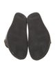 Versace Leather Chain-Link Accents Slides