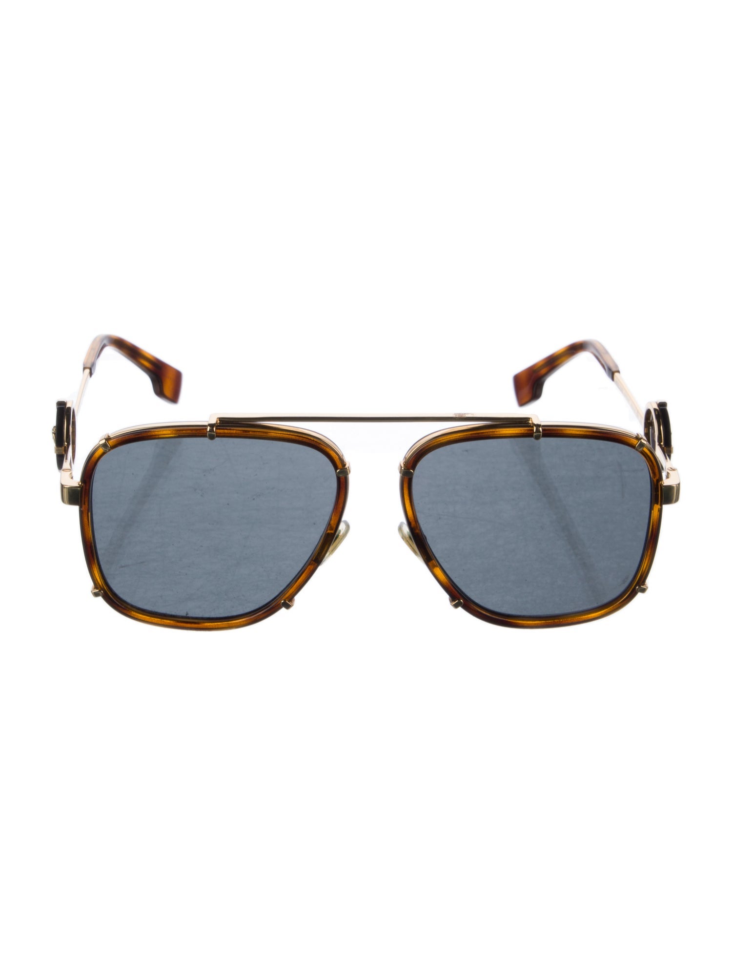 Versace Medusa Insignia Square Sunglasses