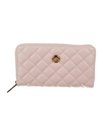 Versace Wallets Leather Continental Wallet