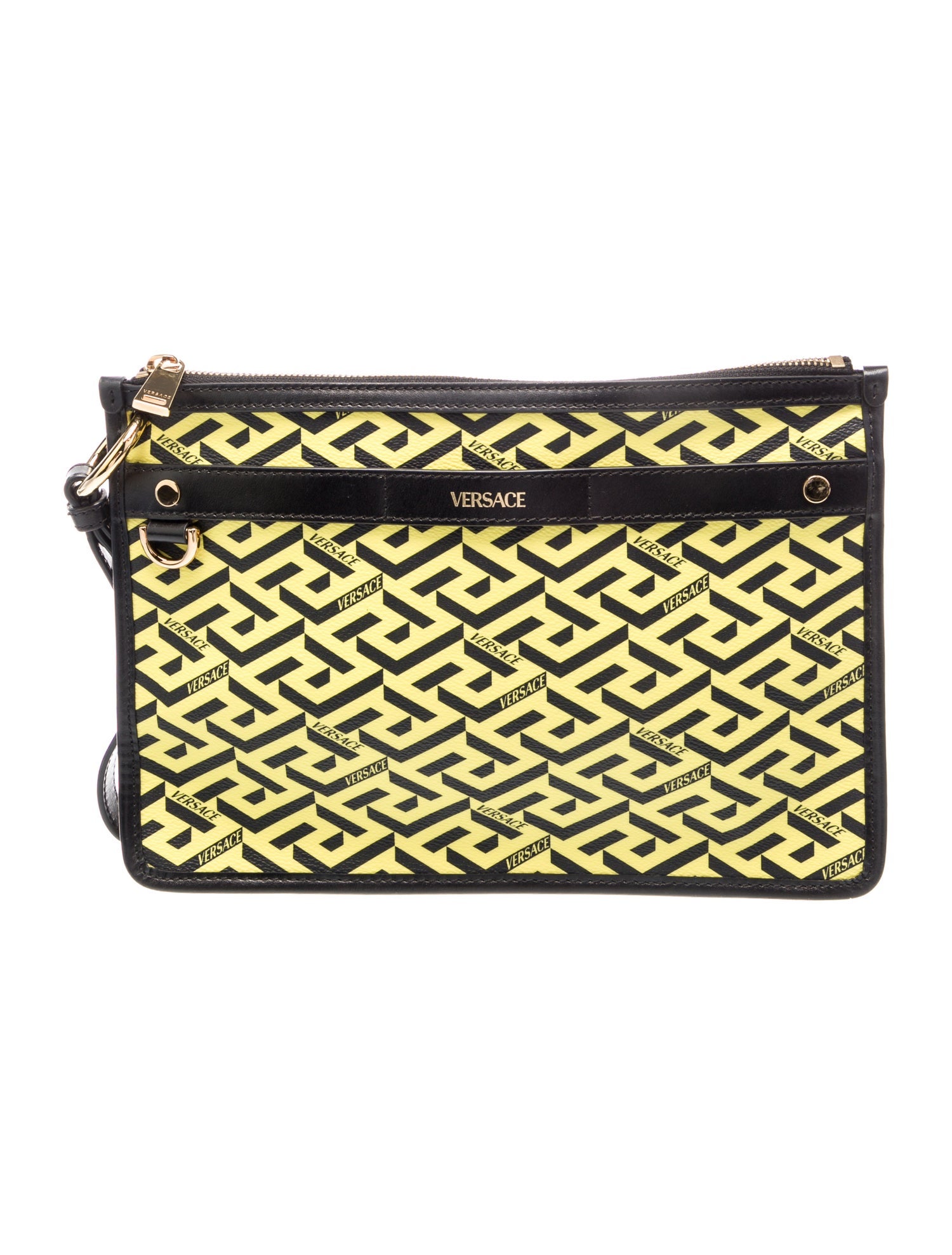 Versace Leather Clutch