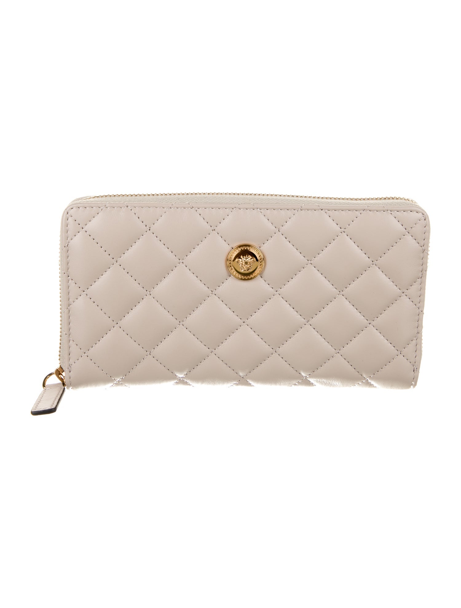 Versace Leather Continental Wallet