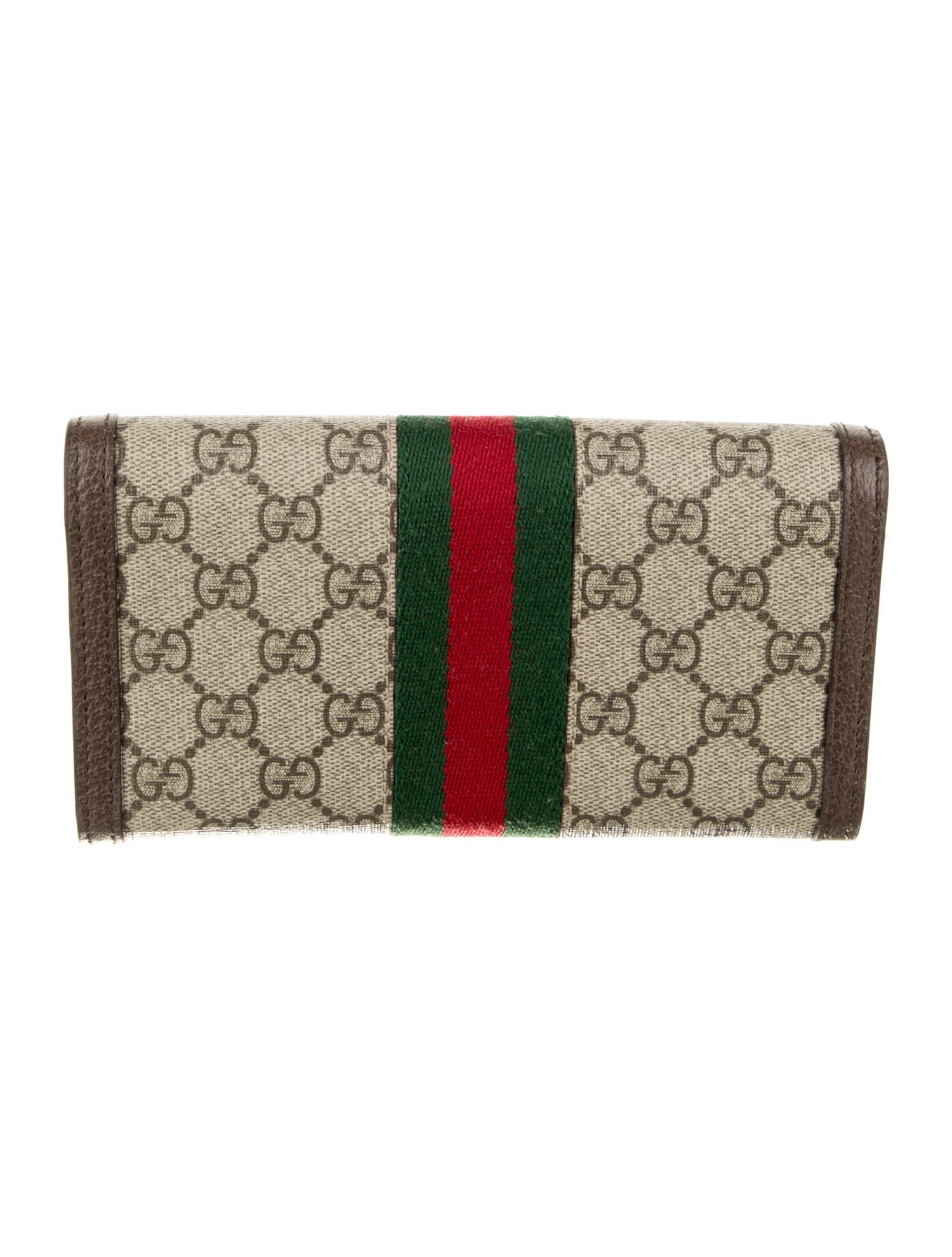 Versace Leather Continental Wallet