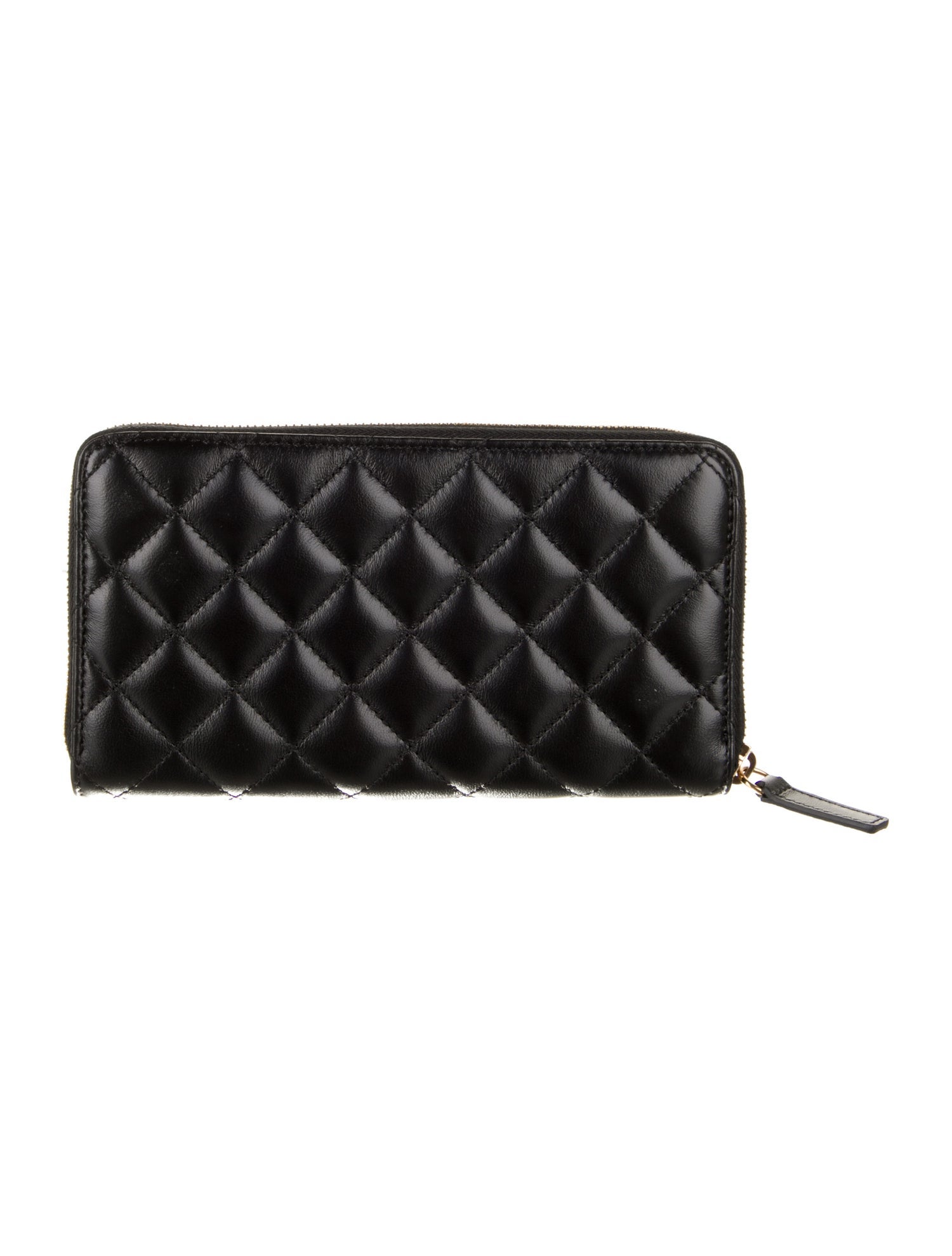 Versace Leather Continental Wallet