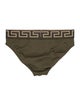Versace Grecca Pattern Printed Swim Briefs