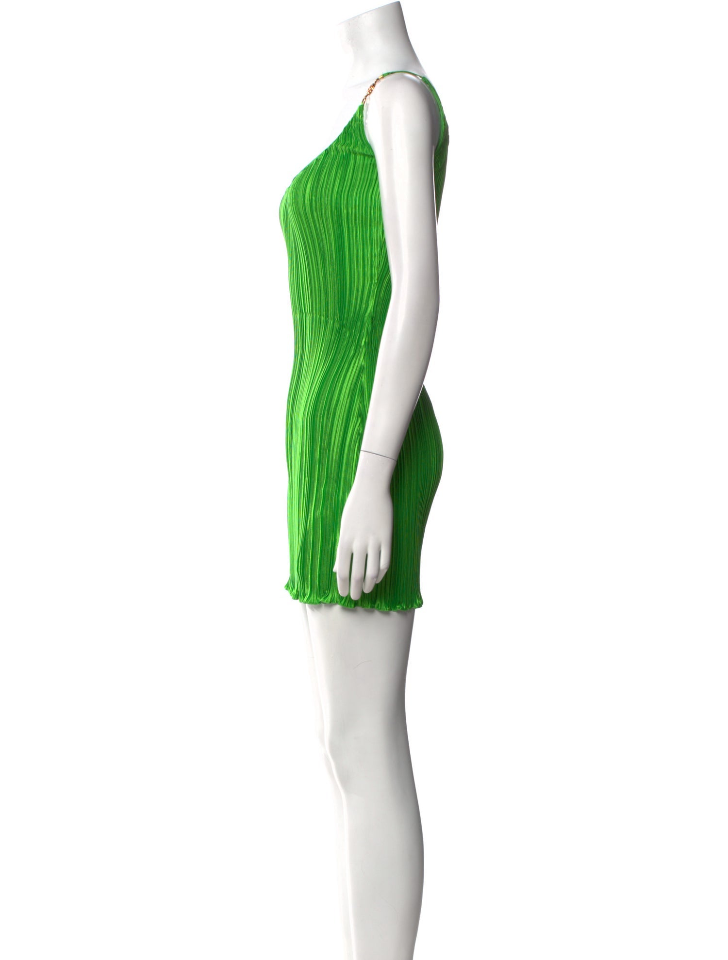 Versace Square Neckline Mini Dress