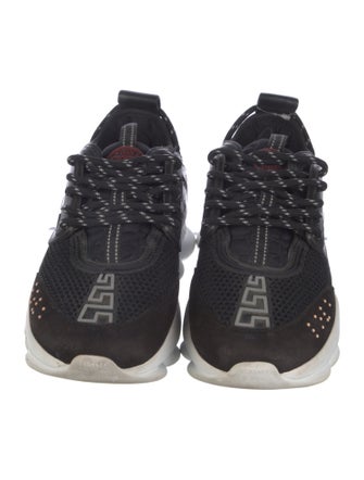 Versace Mesh Colorblock Pattern Sneakers