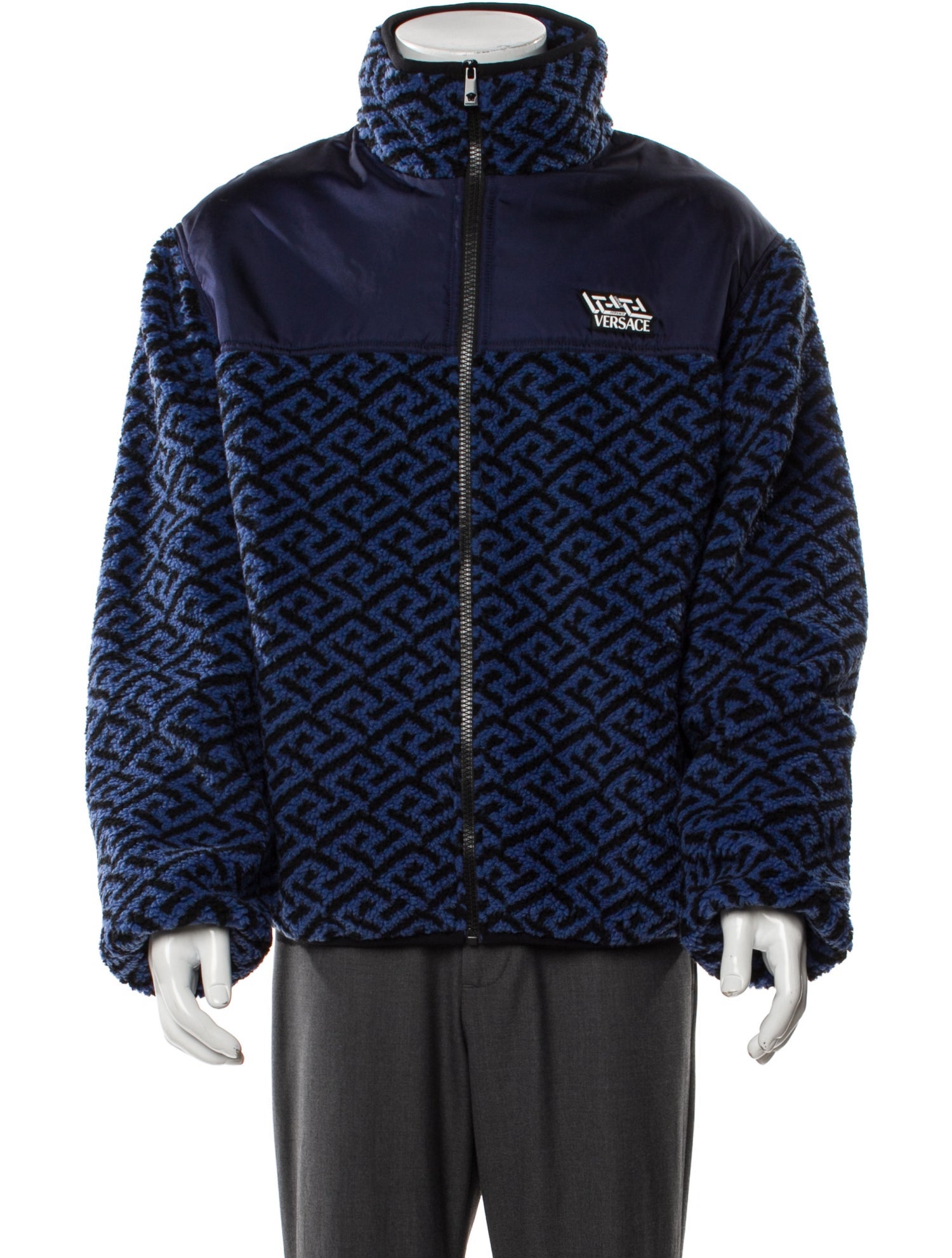 Versace Printed Windbreaker