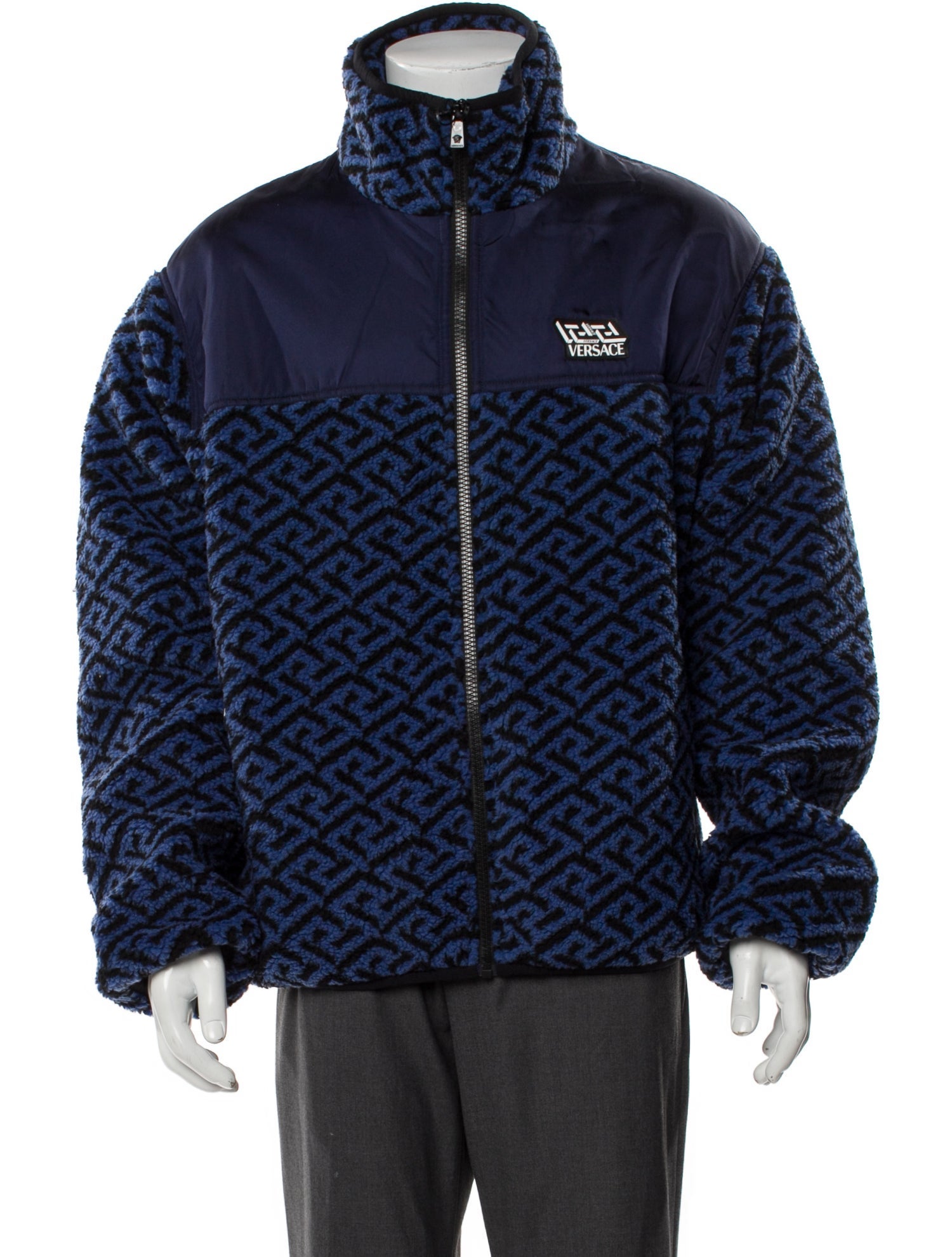 Versace Printed Windbreaker