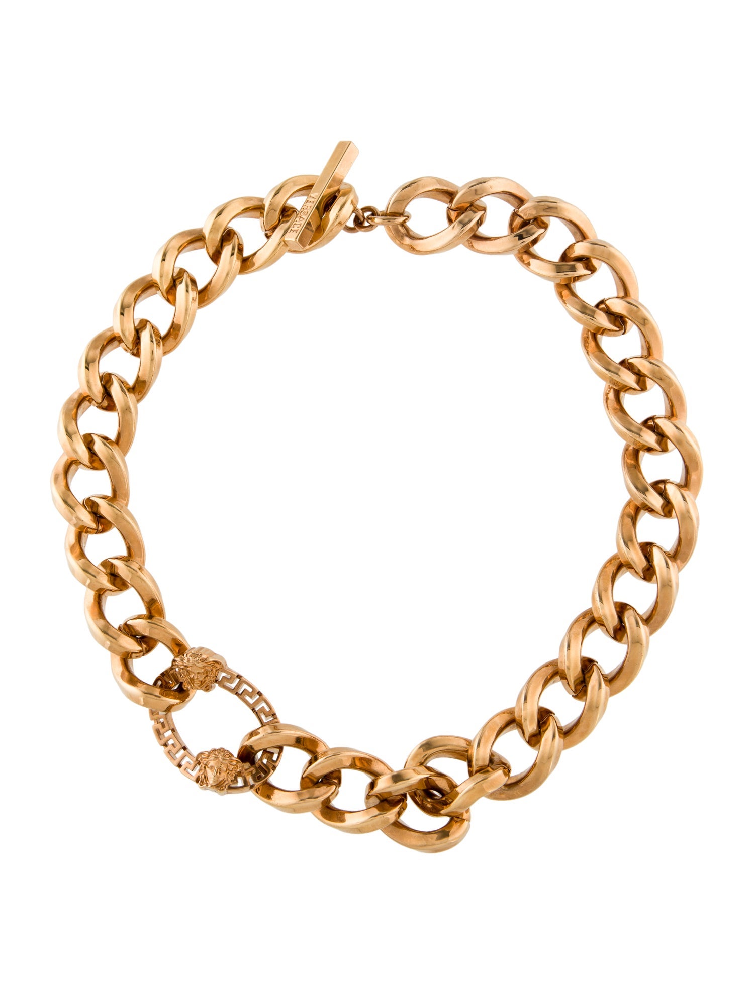 Versace Medusa Head Chain Necklace