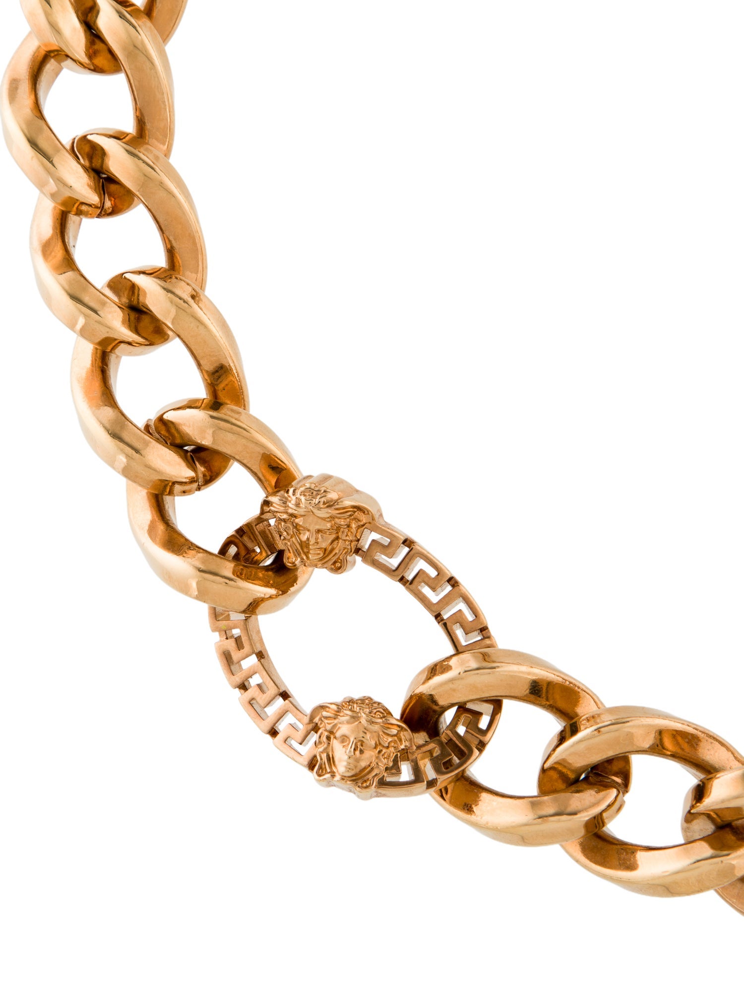 Versace Medusa Head Chain Necklace