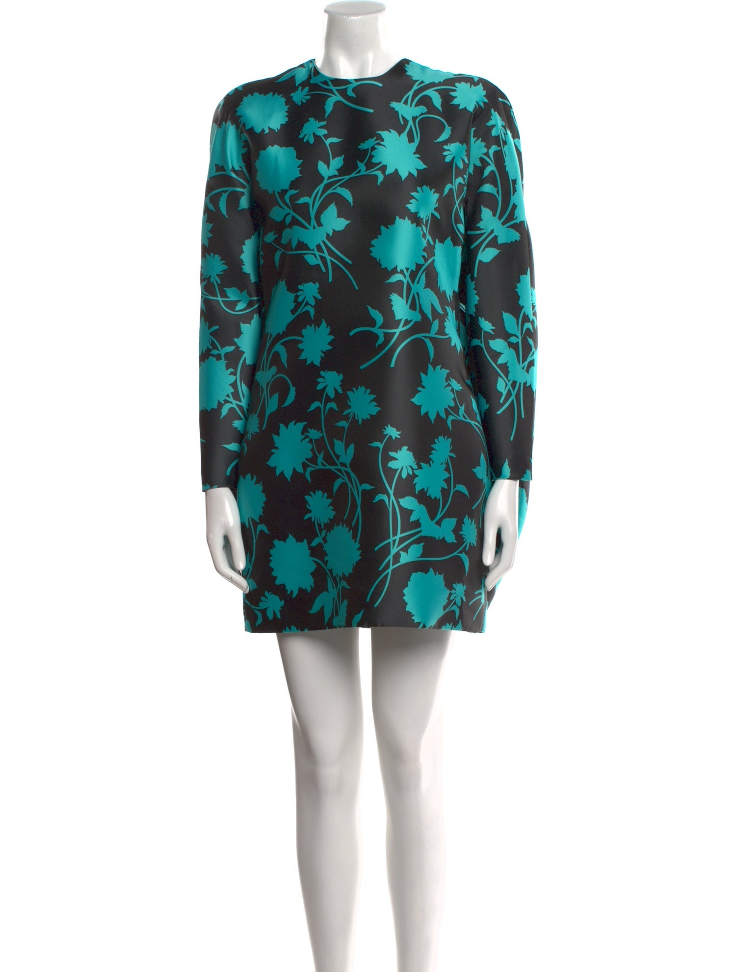 Versace Floral Print Mini Dress w/ Tags