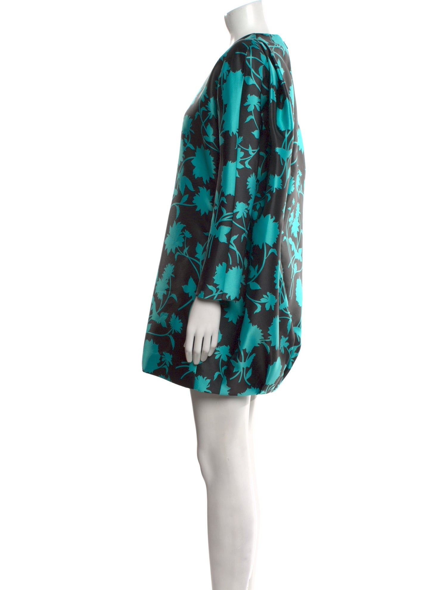 Versace Floral Print Mini Dress w/ Tags