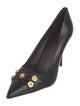 Versace Leather Studded Accents Pumps