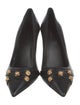Versace Leather Studded Accents Pumps