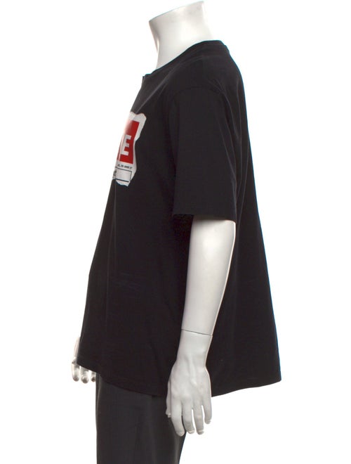 Versace Graphic Print Crew Neck T-Shirt