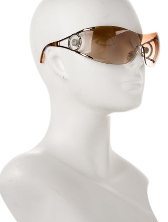 Versace Shield Gradient Sunglasses