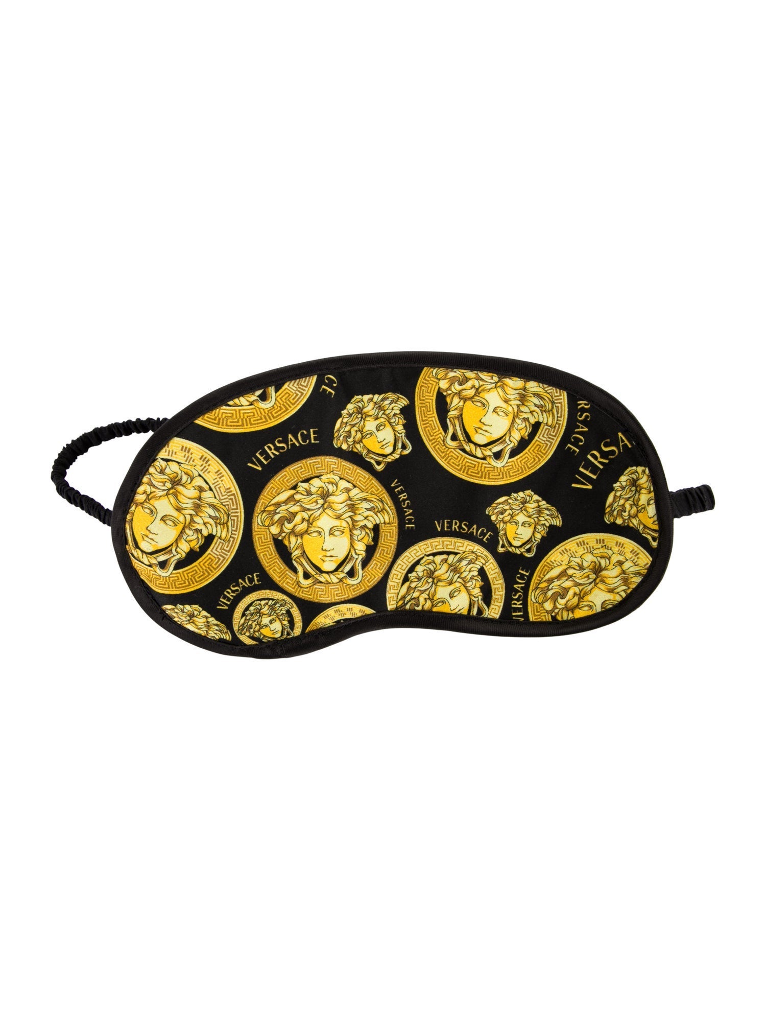 Versace Medusa Print Sleep Mask w/ Tags