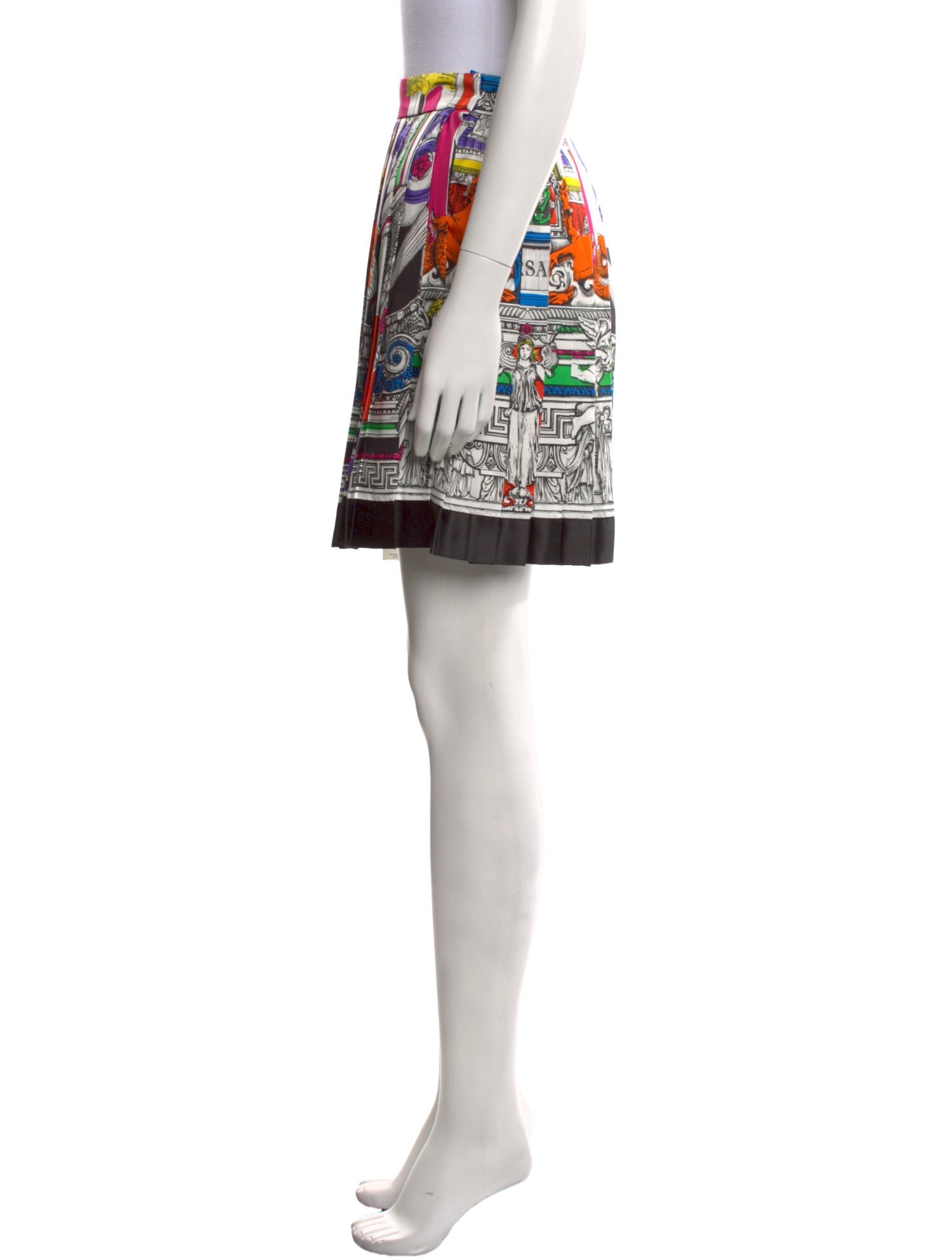 Versace Silk Mini Skirt w/ Tags