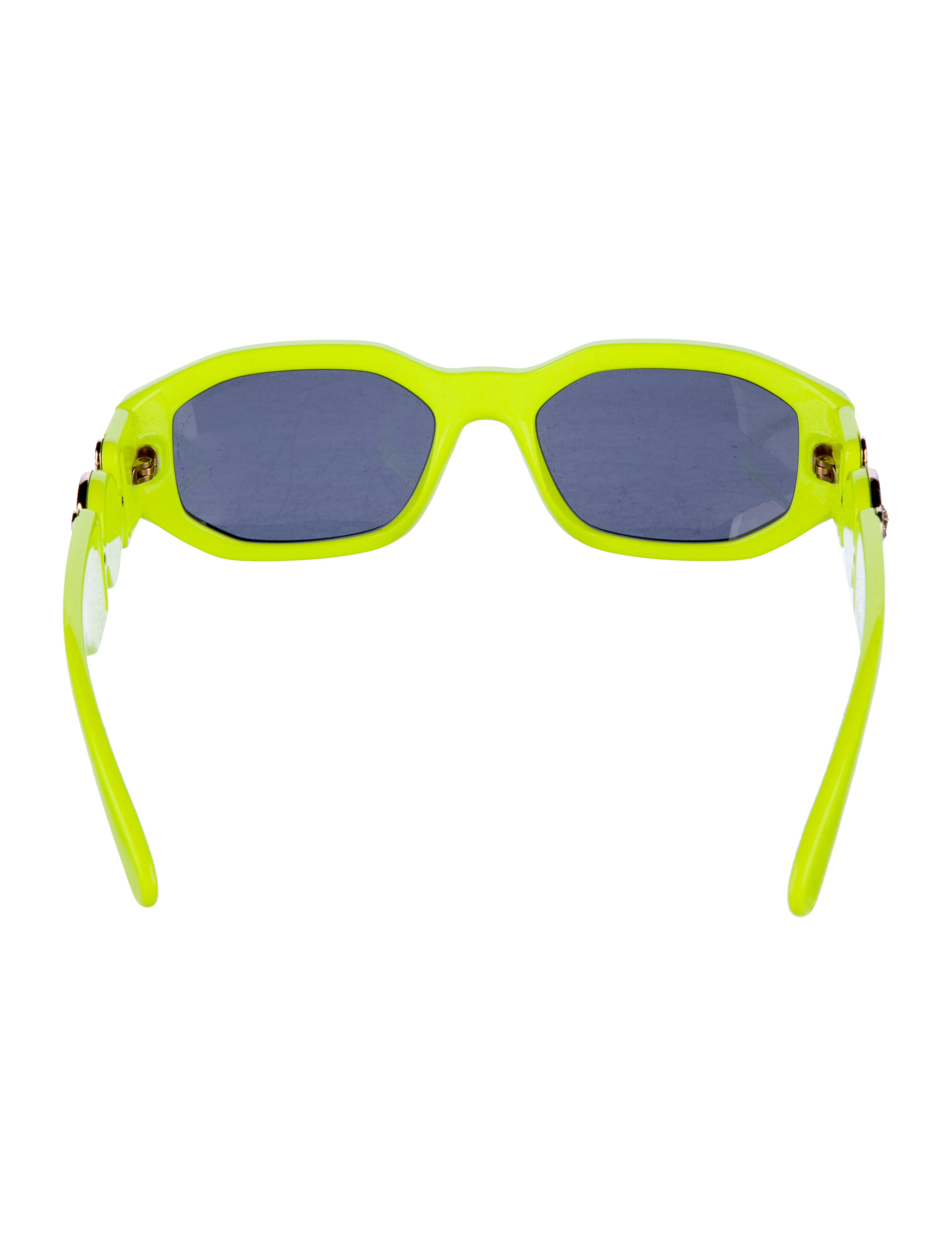 Versace Oversize Tinted Sunglasses