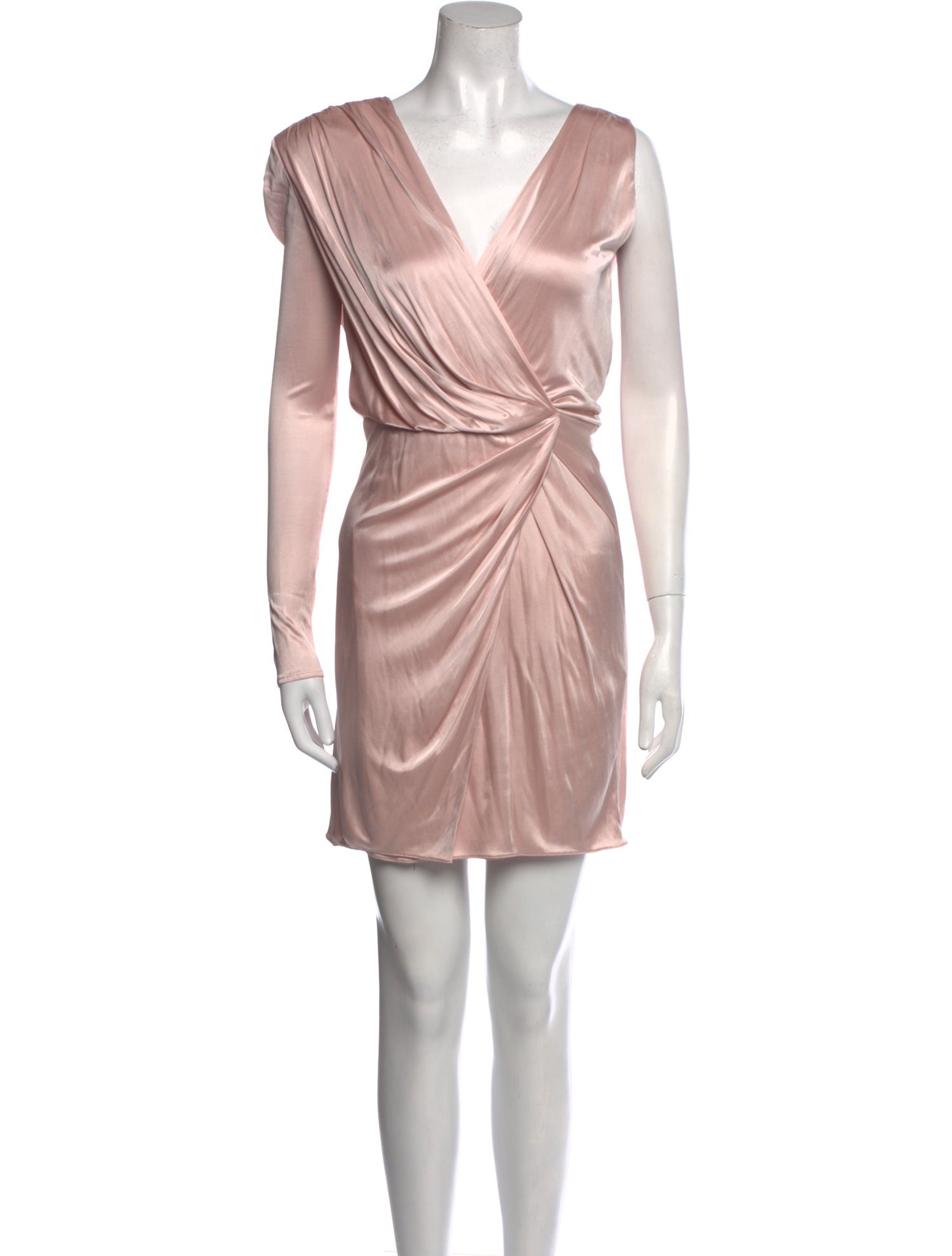 Versace V-Neck Mini Dress