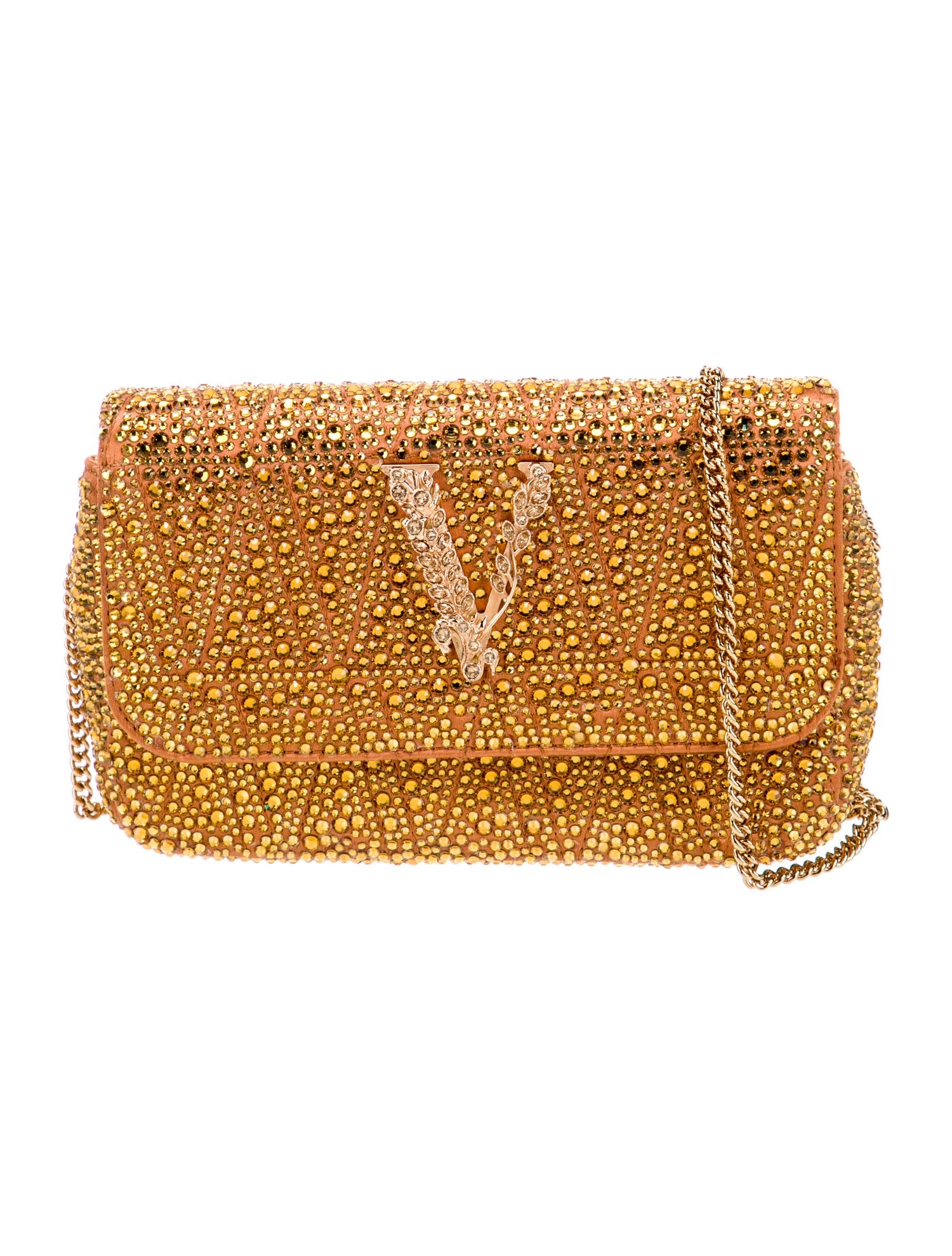 Versace Satin Minaudière