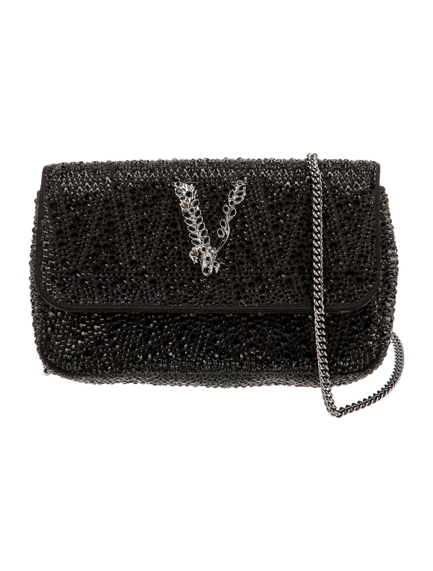 Versace Leather Minaudière w/ Tags