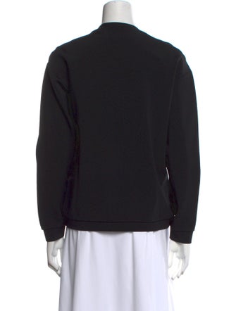 Versace Graphic Print Crew Neck Sweatshirt