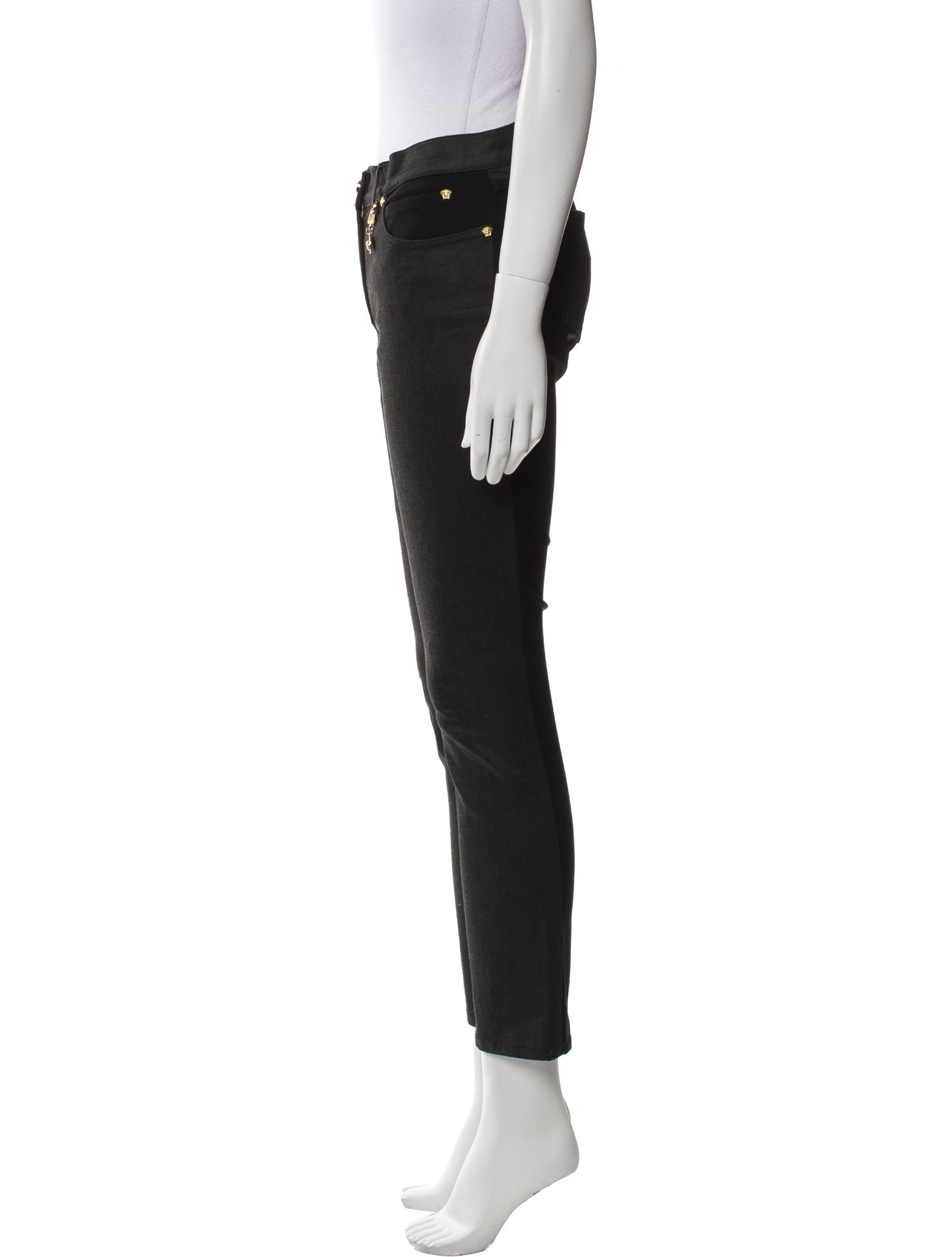 Versace Mid-Rise Skinny Leg Jeans