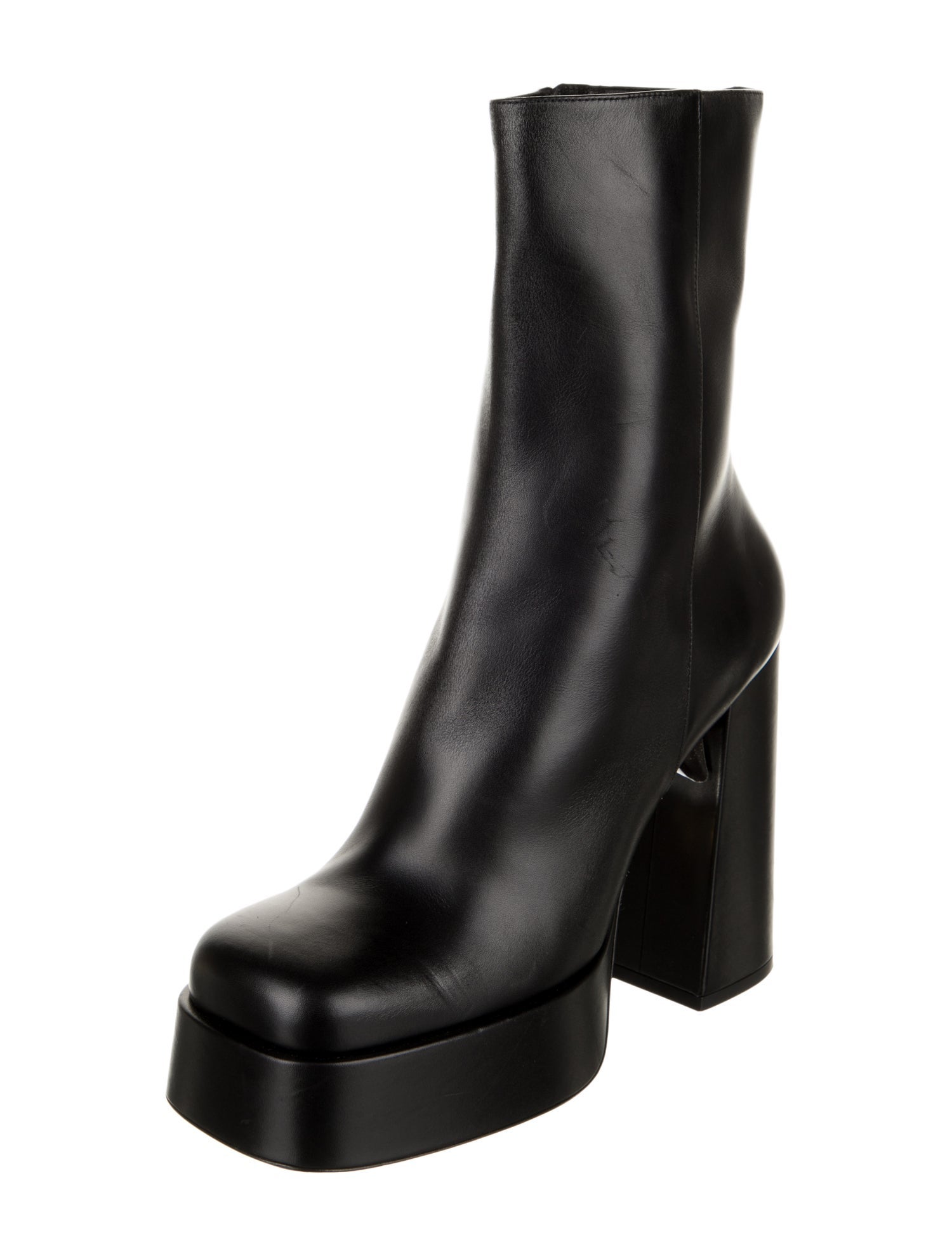 Versace Leather Boots