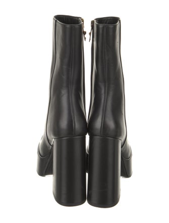 Versace Leather Boots