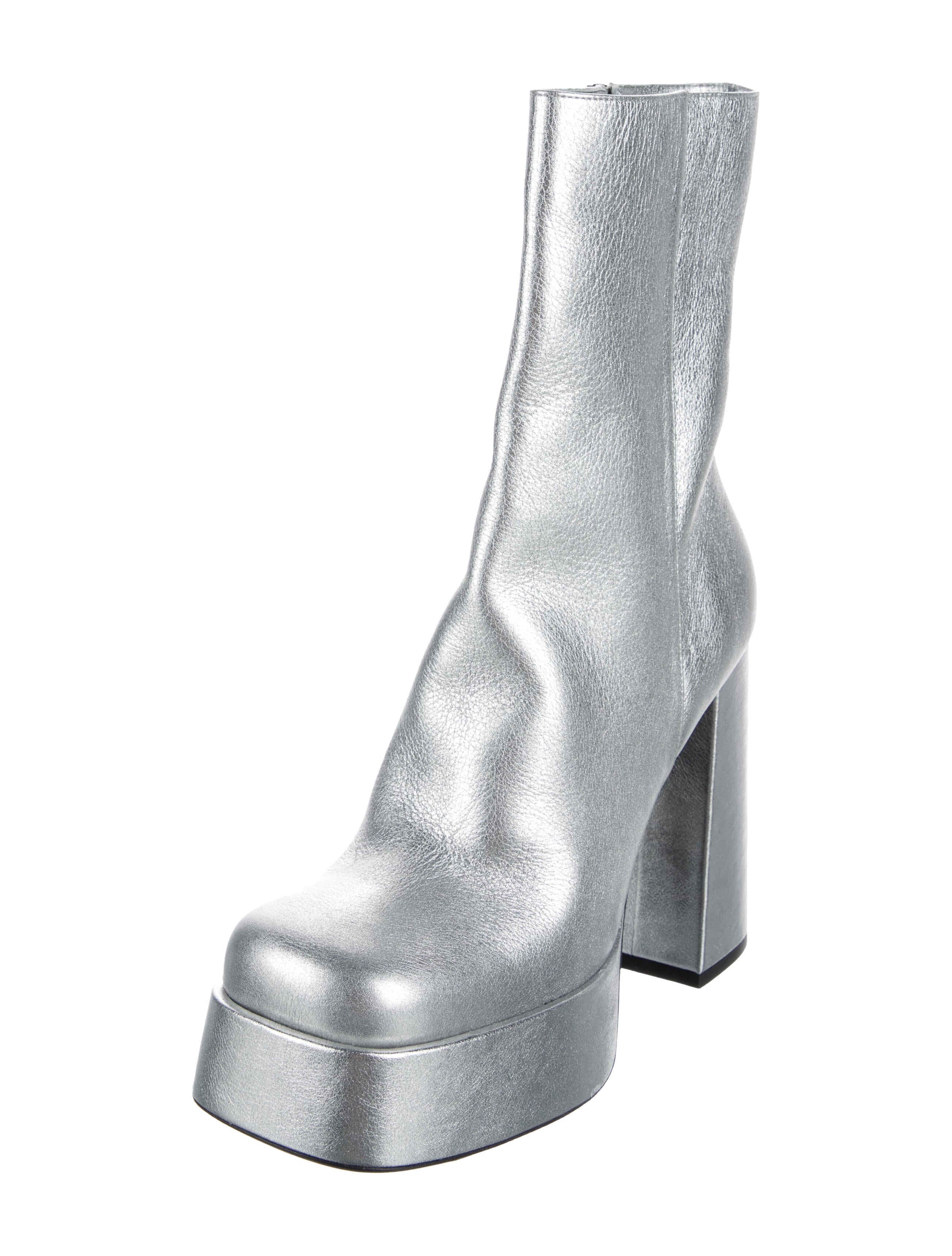 Versace Leather Boots