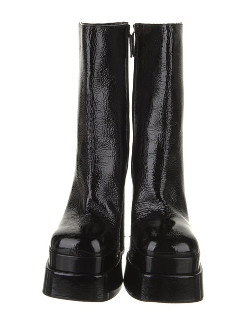 Versace Patent Leather Boots
