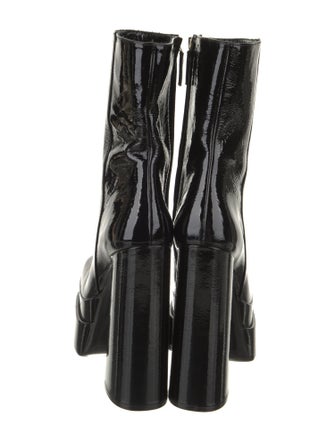 Versace Patent Leather Boots
