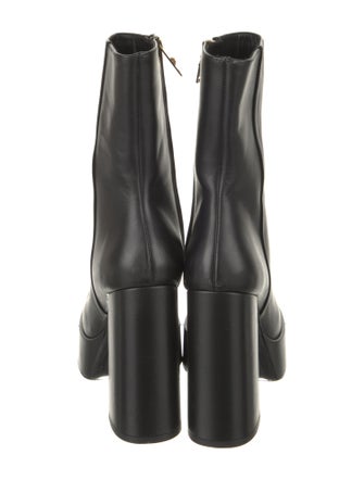 Versace Leather Boots