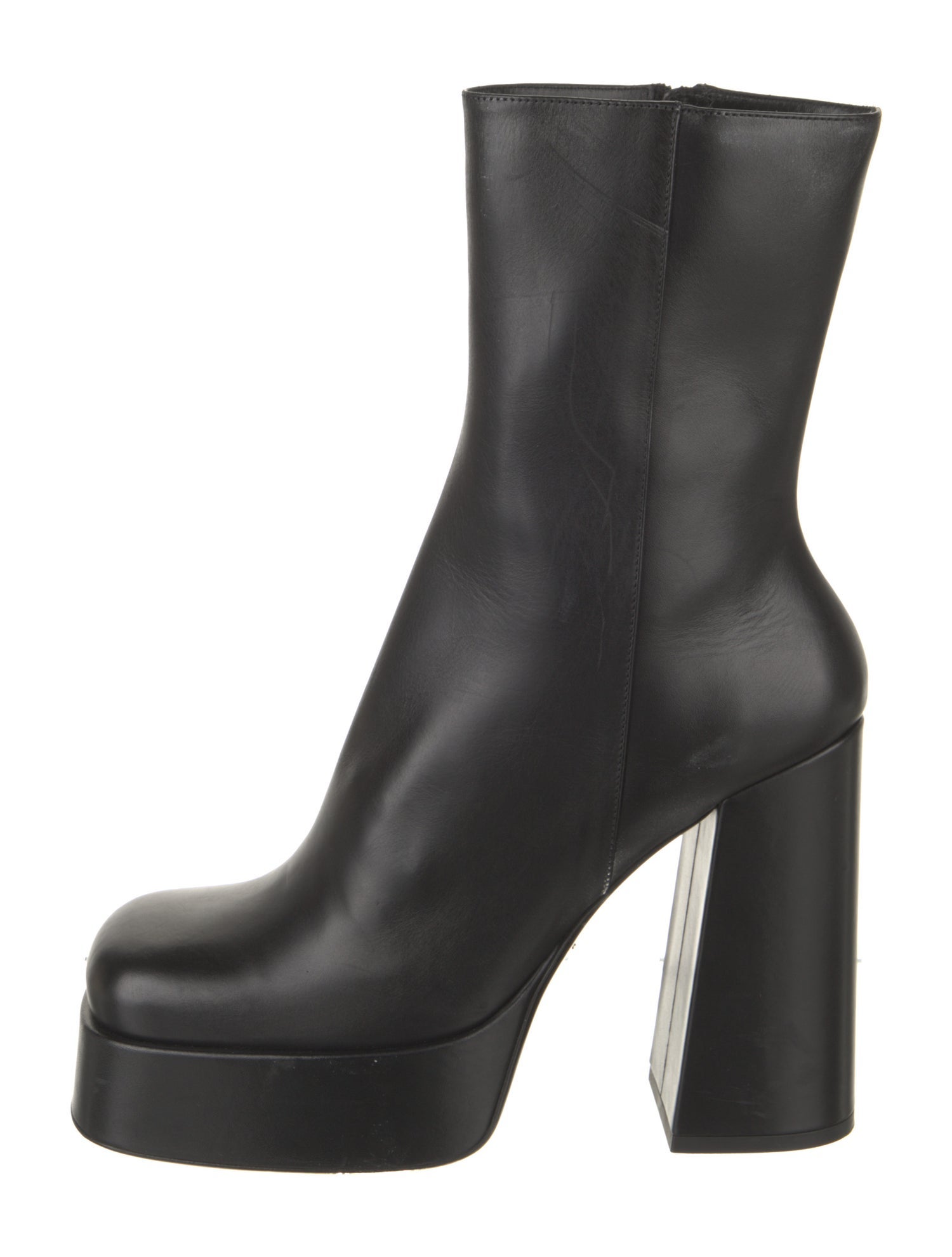 Versace Leather Boots