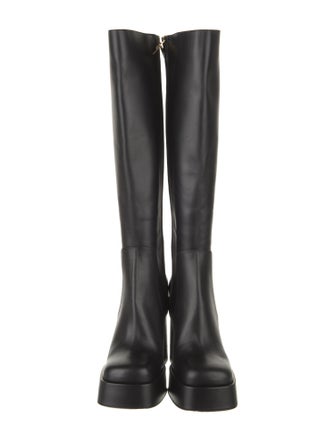Versace Leather Boots