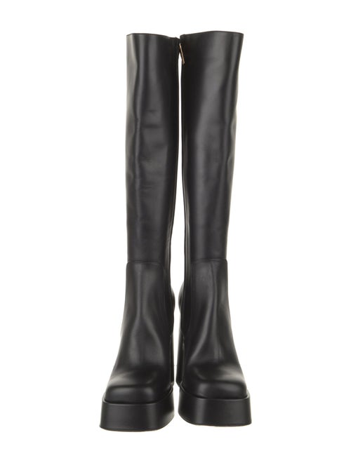 Versace Leather Boots