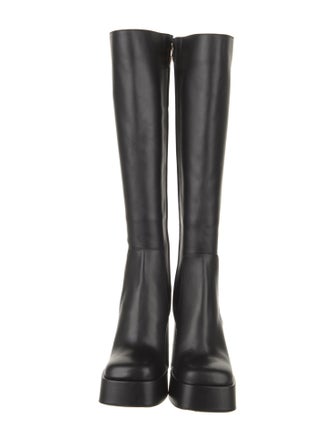 Versace Leather Boots