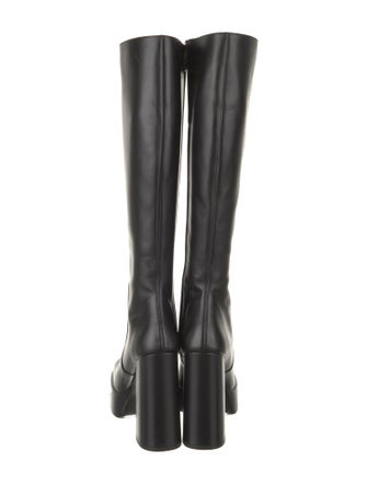 Versace Leather Boots