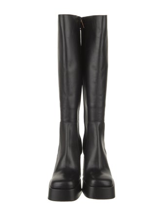 Versace Leather Boots