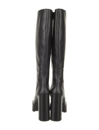 Versace Leather Boots