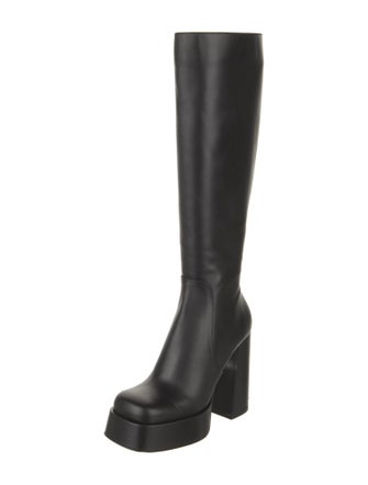 Versace Leather Boots