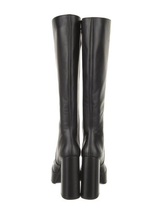 Versace Leather Boots