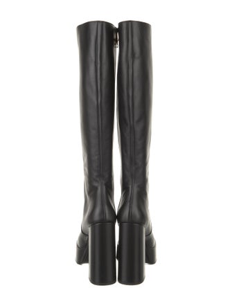 Versace Leather Boots