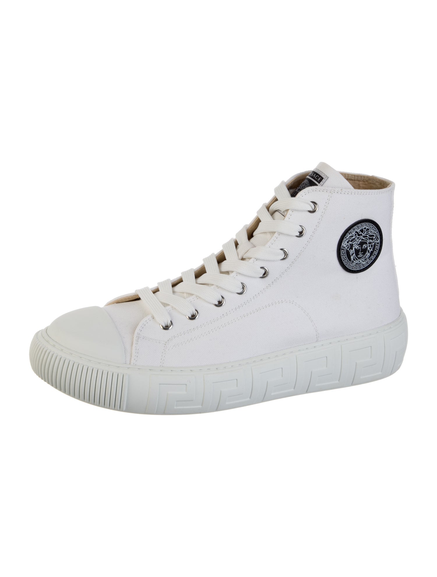 Versace Canvas Sneakers